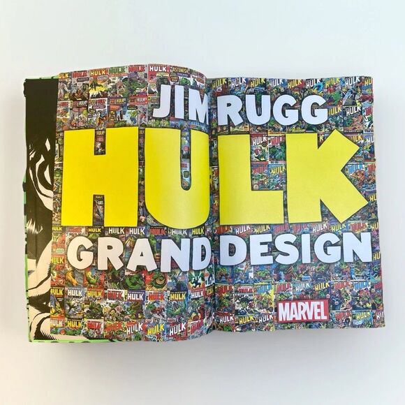 Marvel Collectors HULK: GRAND DESIGN - Jim Rugg (Incredible Hulk) Paperback Used - Picture 1 of 13